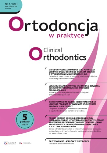 Ortodoncja w Praktyce nr 1/2021 [pdf]