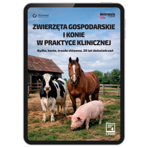 Zwierzęta gospodarskie i konie  w praktyce klinicznej. Bydło, konie, trzoda chlewna. 20 lat  doświadczeń [pdf]